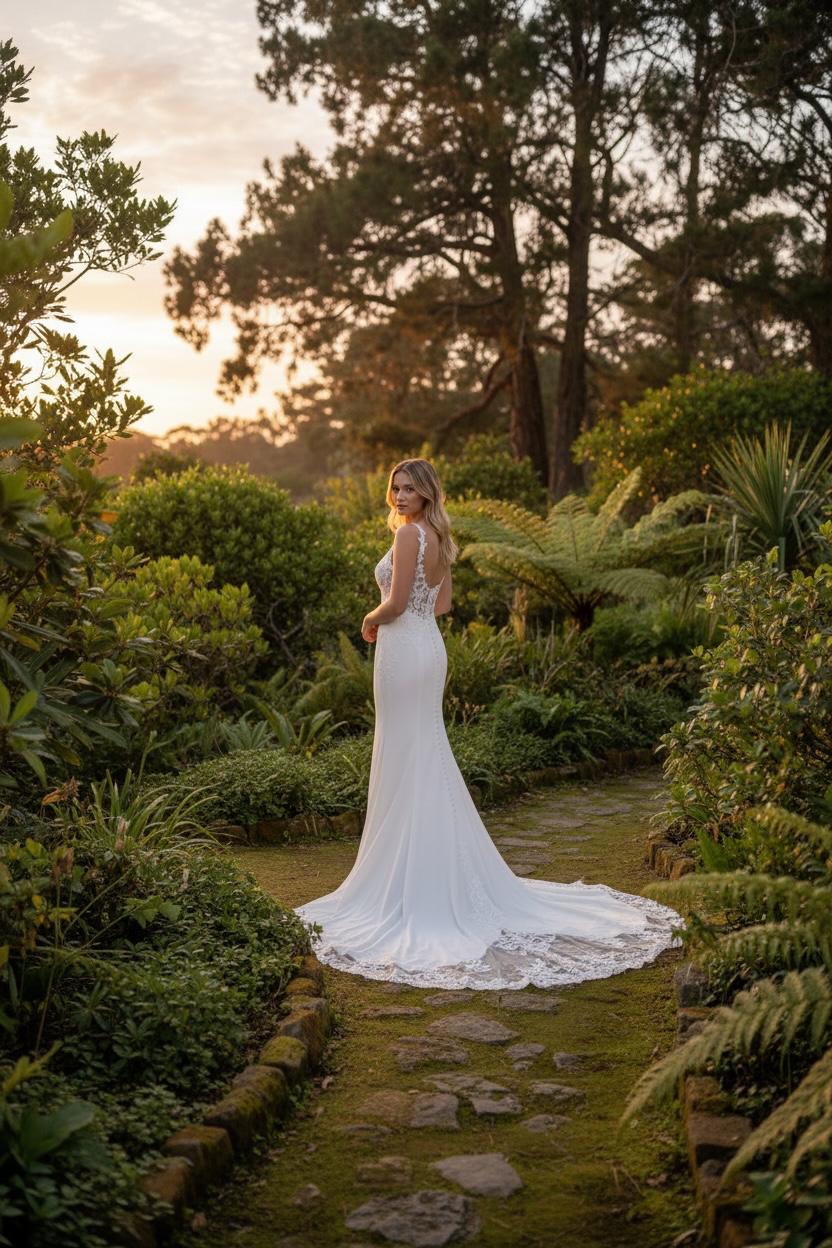 Abito da sposa sirena