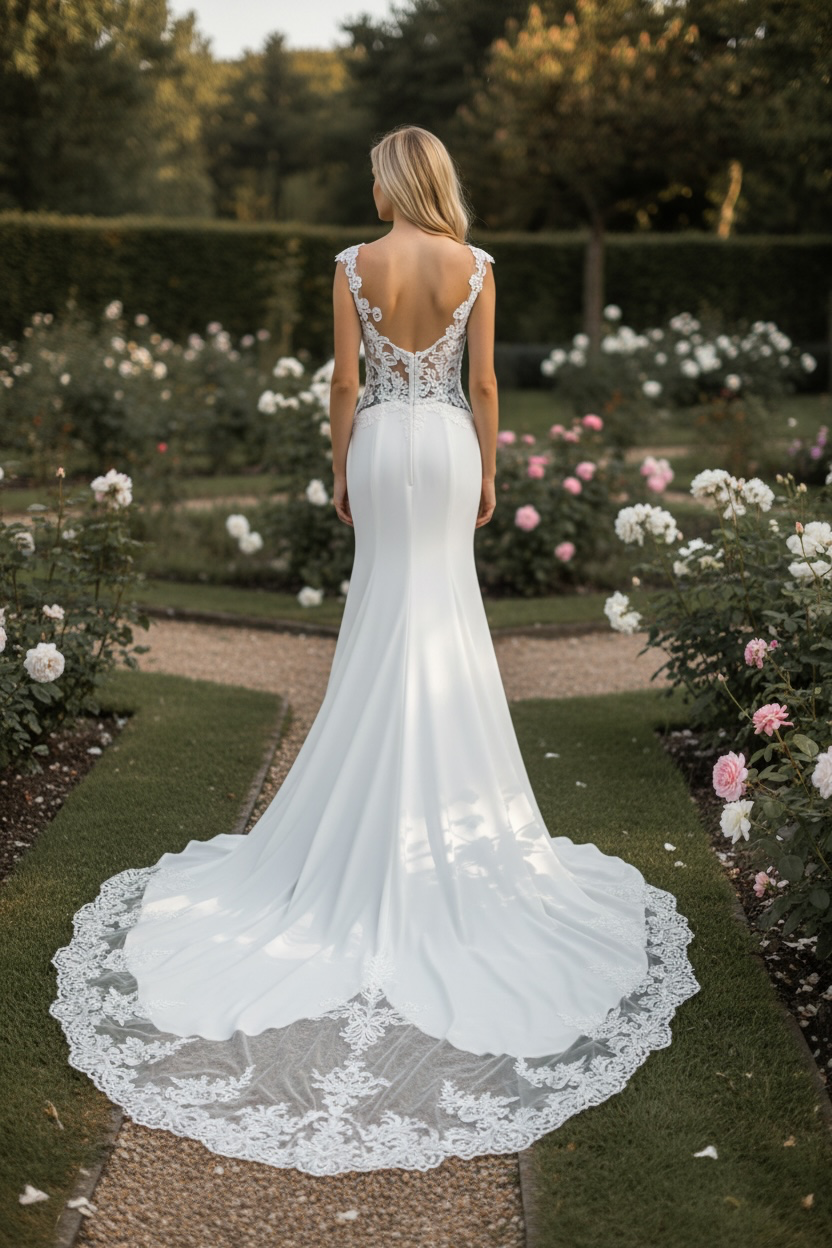 Abito da sposa sirena