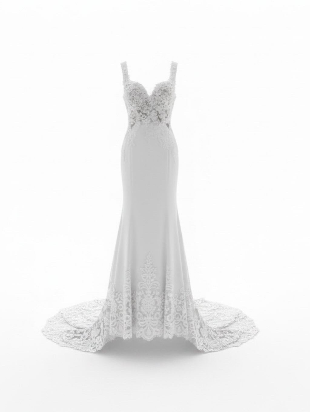 Abito da sposa sirena